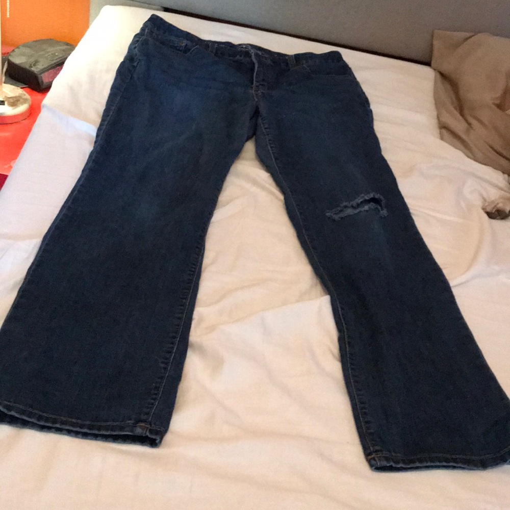 St. John’s Bay, Straight Leg Jeans, Size 14